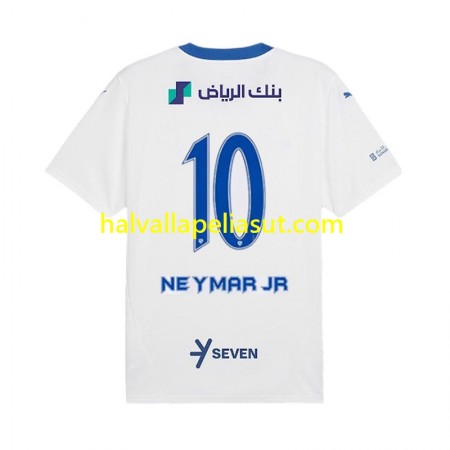 Jalkapallo Pelipaidat/Peliasut Al Hilal Neymar JR 10 Vieraspaita 2024-2025 Lyhythihainen